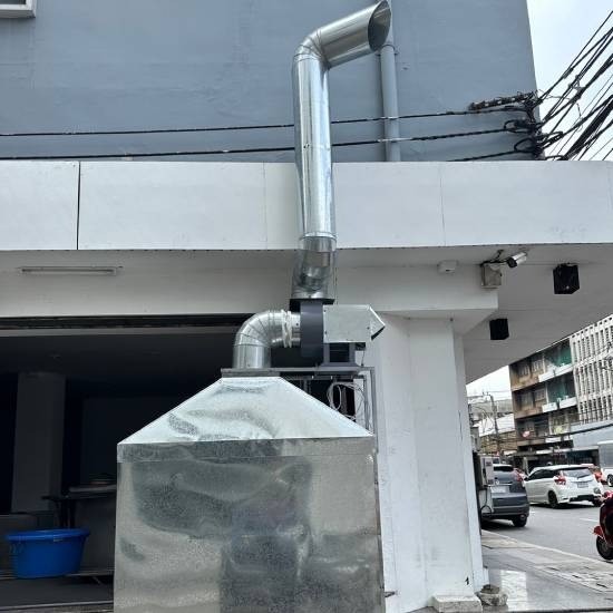 ติดตั้งรางน้ำฝนใกล้ฉัน ห้วยขวาง – ดำรงศักดิ์การช่าง - รับผลิตและติดตั้งปล่องควันสแตนเลส 